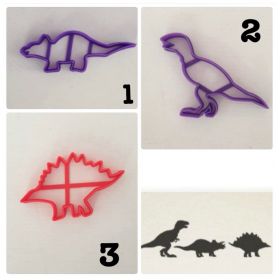 Dinozor Kurabiye Kalıpları