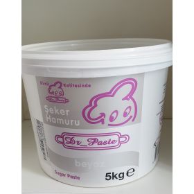 Dr Paste Şeker Hamuru Beyaz (5 kg)