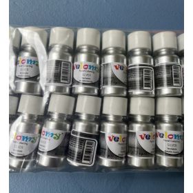 Velomy Yenilebilir Toz Boya (Gümüş 4 Gr)