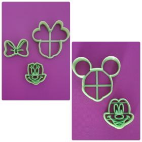 Minnie & Mickey Kurabiye Kalıbı