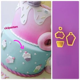 Cupcake (Kapkek) Kalıp Seti
