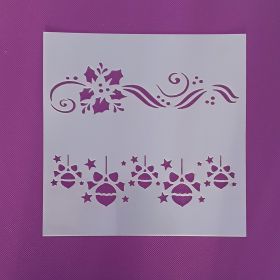 Yeni Yıl Temalı Stencil