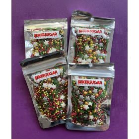 Yeni Yıl Temalı Sprinkles
