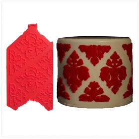 Damask Desen Silikon Transfer Kalıp