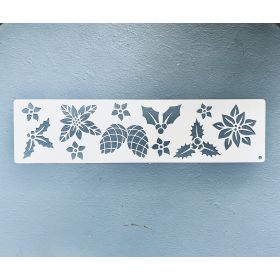 Kokina ve Meşe Palamutu Stencil