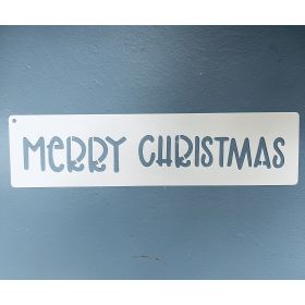 Merry Christmas Stencil