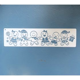 Kurabiye Adamlar Stencil