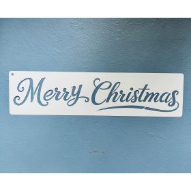 Merry Christmas Stencil