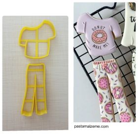 Pijama Kurabiye Kalıbı