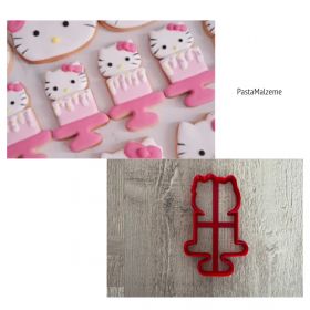 Hello Kitty Kurabiye Kalıbı 1