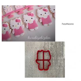 Hello Kitty Kurabiye Kalıbı 2