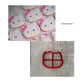 Hello Kitty Kurabiye Kalıbı 3