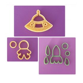 Astronot - Ufo - Roket Kalıplar