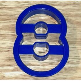 8 Rakamı Kurabiye Kalıbı