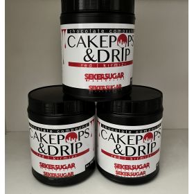 Şeker Sugar Cakepops & Drip (Kırmızı Renk) 500 GR